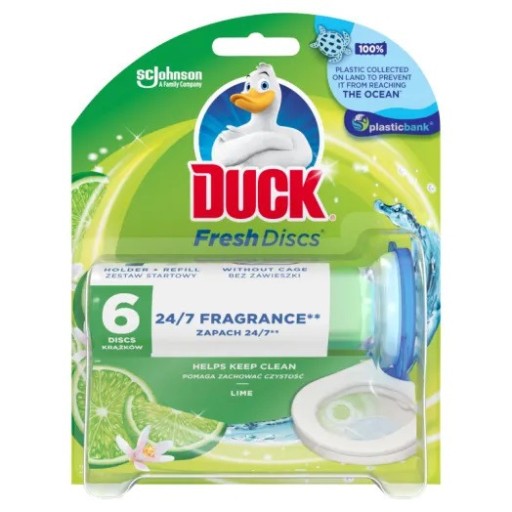 Zdjęcie oferty: Duck Fresh Discs Lime żelowe krążki