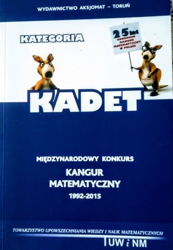 Zdjęcie oferty: Międzynarodowy konkurs matematyczny - Kangur Matem