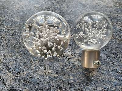 Zdjęcie oferty: zakończenie karniszy IKEA 200.281.02 Bubble Clear Luster 2pak