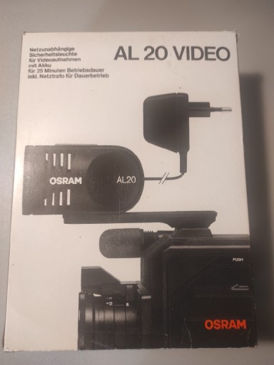 Zdjęcie oferty: Lampa do kamery Osram AL 20 VIDEO