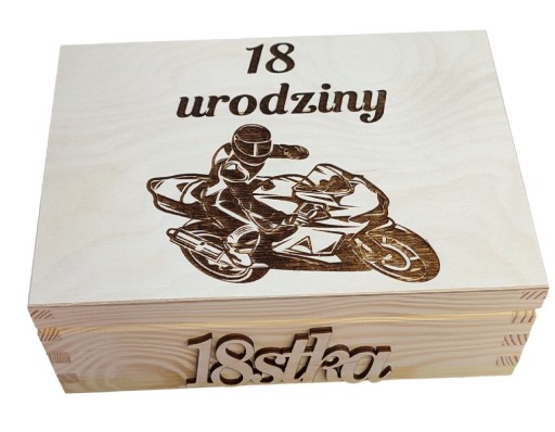 Zdjęcie oferty: Niezbędnik urodzinowy, pudełko z przegródkami , prezent , 18 urodziny 