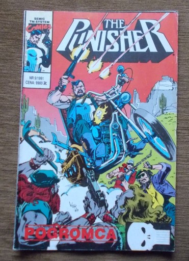 Zdjęcie oferty: TM-Semic THE PUNISHER nr 9/1991 stan bdb-