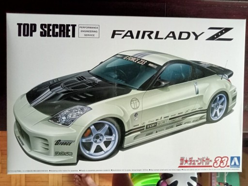 Zdjęcie oferty: Nissan Fairlady Z"TOP SECRET"AOSHIMA-Nowymodel1:24