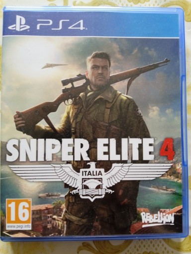 Zdjęcie oferty: Sniper Elite 4 Italia pl.ps 4