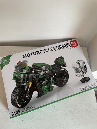 Zdjęcie oferty: Klocki motocykl 440 elementów, dla chłopca