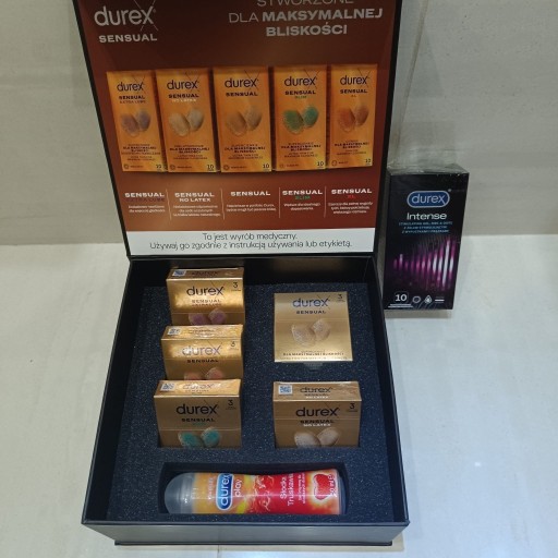 Zdjęcie oferty: Prezerwatywy Durex Sensual 5 x 3szt + GRATISY