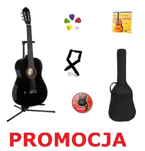 Zdjęcie oferty: Gitara klasyczna 3/4 + pakiet dodatków