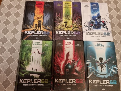 Zdjęcie oferty: Kompletna kolekcja książek dla dzieci Kepler62