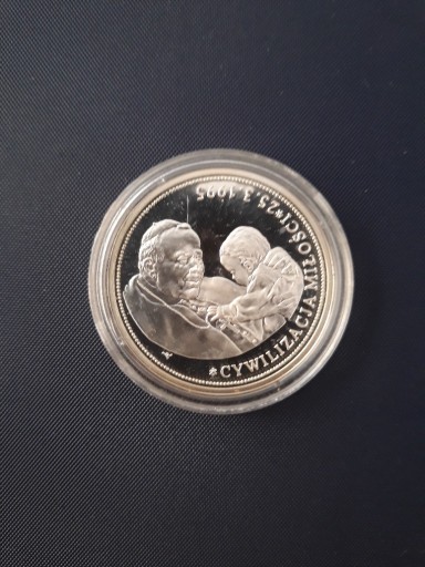 Zdjęcie oferty: Moneta srebrna Jan Paweł II 