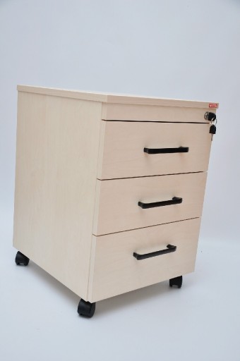 Zdjęcie oferty: Komoda, szafka, kontenerek biurowy - 3 szuflady - centralny zamek