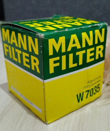 Zdjęcie oferty: Filtr oleju MANN FILTER W7035 nowy 
