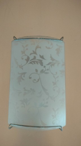 Zdjęcie oferty: Dwa kinkiety i lampa z motywem kwiatowym