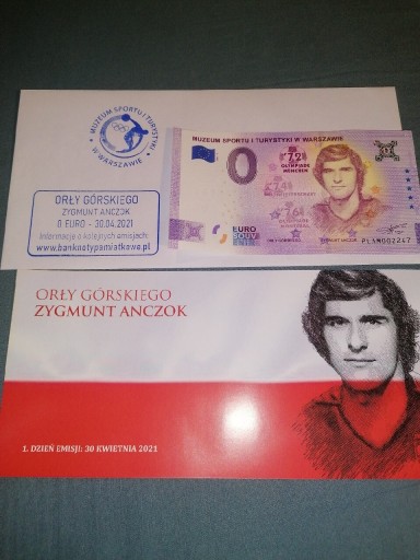 Zdjęcie oferty: 0 Euro Orły Górskiego Zygmunt Anczok 