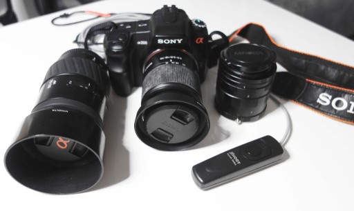 Zdjęcie oferty: Aparat fotograficzny Lustrzanka SONY ALFA 200