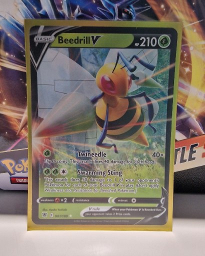 Zdjęcie oferty: Pokemon Astral Radiance Beedrill V 001/189 