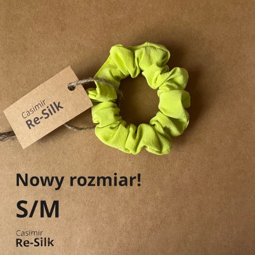 Zdjęcie oferty: Jedwabna Gumka,wzór GZN1, roz.S/M, Casimir Re-Silk