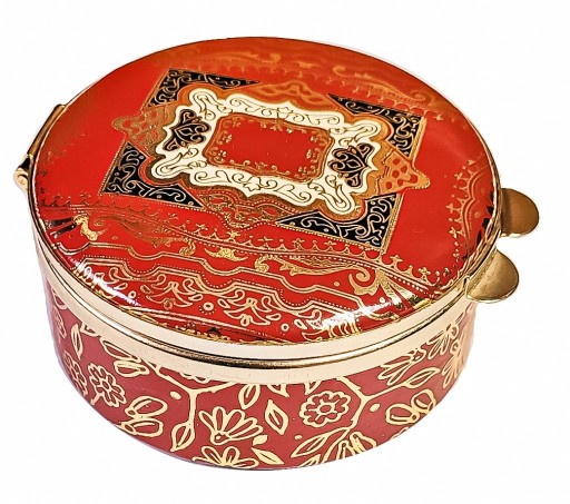 Zdjęcie oferty: szkatułka na biżuterię włoska vintage organizer 