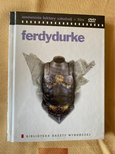 Zdjęcie oferty: Ferdydurke - omówienie lektury szkolnej + film DVD