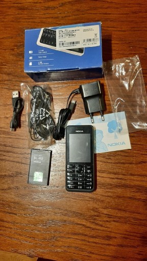 Zdjęcie oferty: Nokia 301 czarna nowy telefon komórkowy smartfon