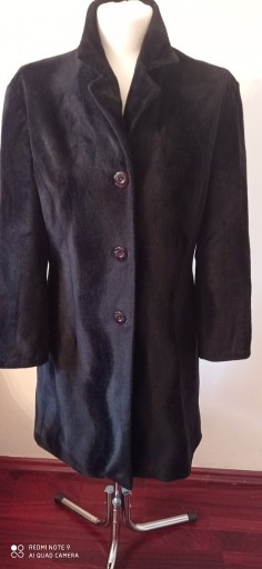 Zdjęcie oferty: Piękny czarny płaszcz rozmiar 36