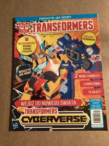 Zdjęcie oferty: Czasopismo „Transformers „ .