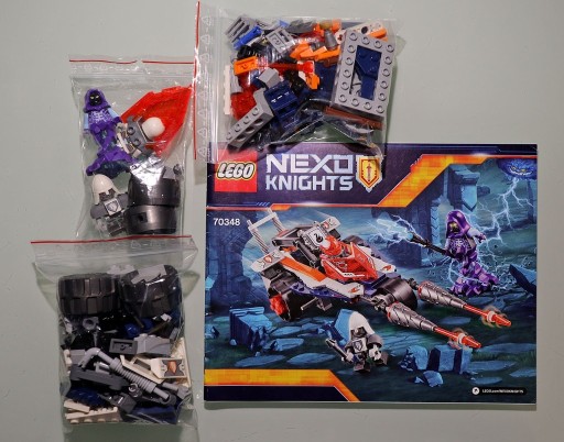 Zdjęcie oferty: LEGO Nexo Knights Bojowy pojazd Lance'a - 70348