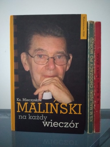Zdjęcie oferty: Ks Mieczysław Maliński 3 książki