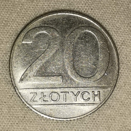 Zdjęcie oferty: [33] 20 złotych - 1989 #1