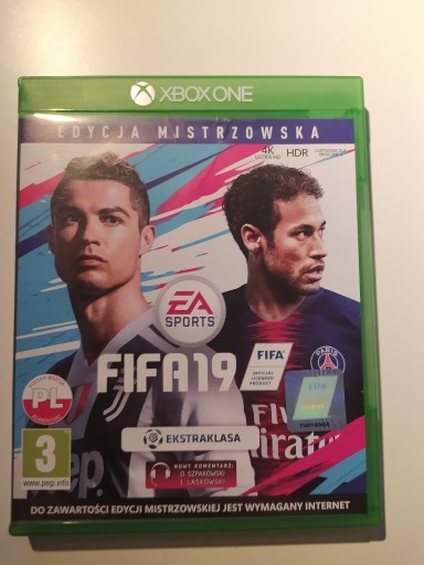 Zdjęcie oferty: Fifa 19 edycja mistrzowska na xbox one