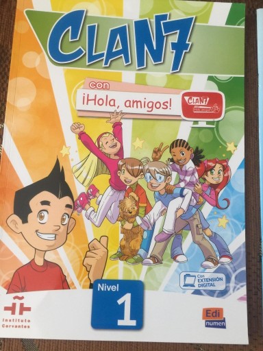 Zdjęcie oferty: Clan 7 con Hola amigos 1 KOMPLET ćw i podecznik