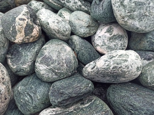 Zdjęcie oferty: Otoczak Verde Alpi kamień zielono-biały Jaworzno