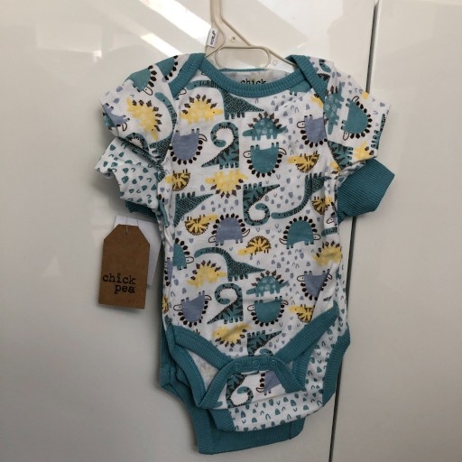 Zdjęcie oferty: 3-pak Nowe Body 62 cm 0-3 ChickPea niemowl prezent