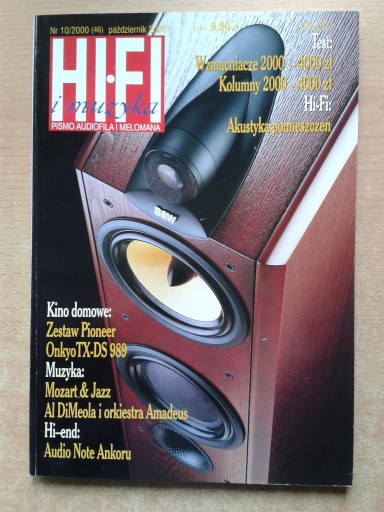 Zdjęcie oferty: HI - FI i muzyka 10/2000