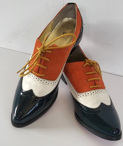 Zdjęcie oferty: Oxfordy pantofle skórzane w trzech kolorach