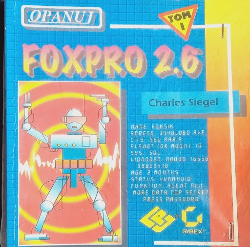 Zdjęcie oferty: KSIĄZKA FOXPRO 2.6