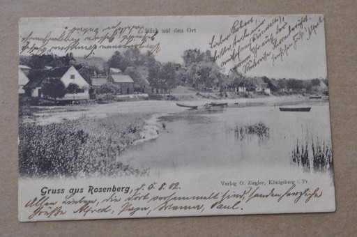 Zdjęcie oferty: Rosenberg - Mamonowo 1902 r