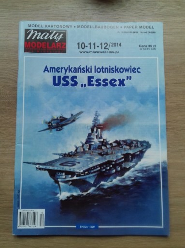 Zdjęcie oferty: Mały Modelarz 2014/10-11-12 lotniskowiec USS Essex