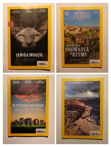 Zdjęcie oferty: "National Geographic" - 4 numery w zestawie