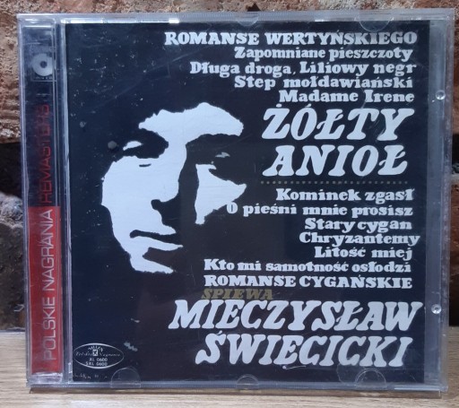 Zdjęcie oferty: Mieczysław Święcicki - Romanse - Żółty Anioł - CD 