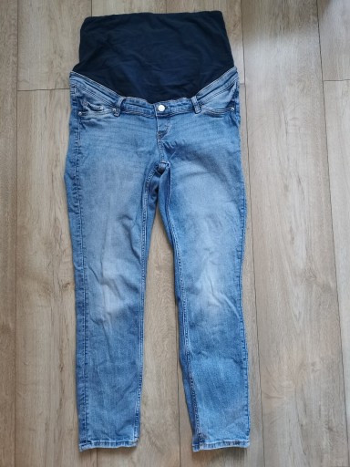 Zdjęcie oferty: Jeansy ciążowe ankle skinny H&M Mama r. M