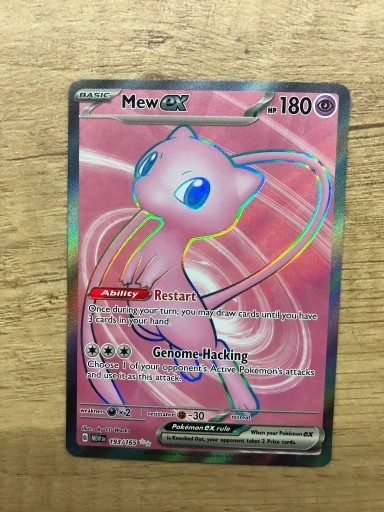 Zdjęcie oferty: Kart Pokemon Mew 193/165 MEW 151