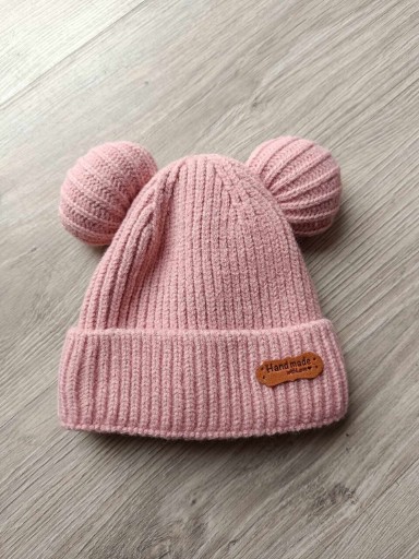 Zdjęcie oferty: Gruba czapka niemowlęca dziecięca zimowa