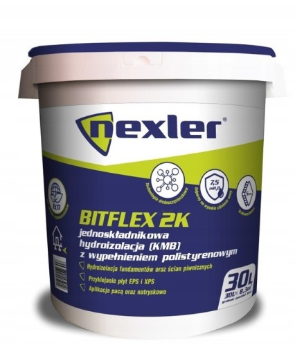 Zdjęcie oferty: NEXLER BITFLEX 2K HYDROIZOLACJA FUNDAMENTÓW I PŁYT