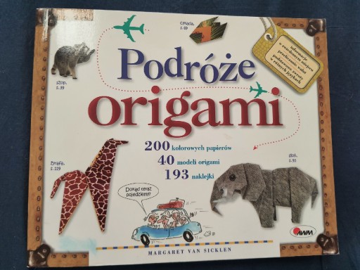 Zdjęcie oferty: Książeczka dla dzieci "Podróże origami"