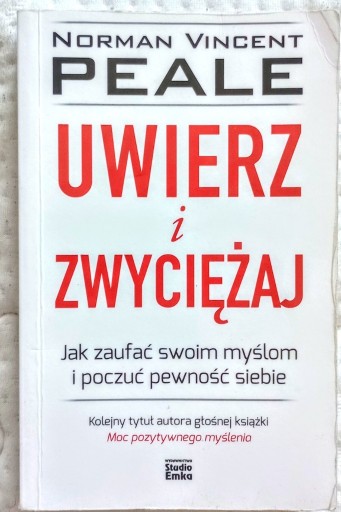 Zdjęcie oferty: Książka Uwierz i zwyciężaj. Norman Vincent