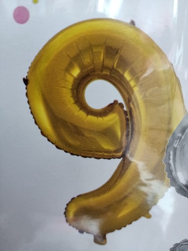 Zdjęcie oferty: Balon foliowy złota cyfra 100 cm 