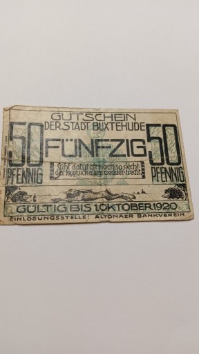 Zdjęcie oferty: 50 Pfennig 1920 rok  Niemcy 