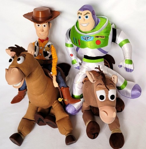 Zdjęcie oferty: PIXAR TOY STORY BUZZ KOMPLET 4szt 45cm