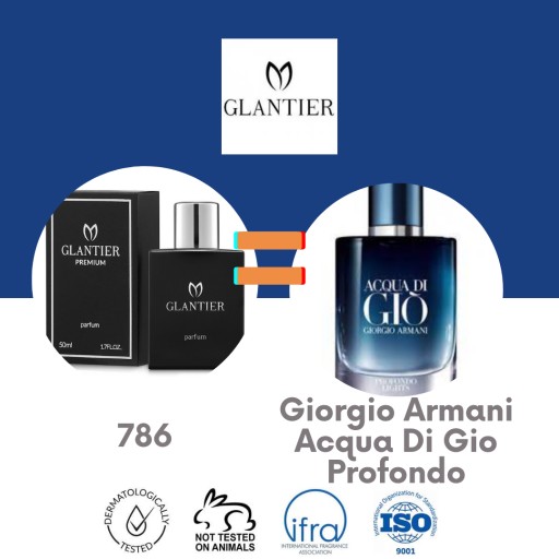 Zdjęcie oferty: 786 odpowiednik Armani Acqua Di Gio Profondo