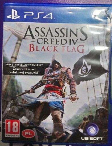 Zdjęcie oferty: Gra do PS 4 ASSASSINS CREED IV, BLACK FLAG 